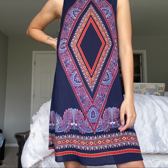 Xhilaration Dresses & Skirts - Xhilaration (Target) Boho Patterned Dress